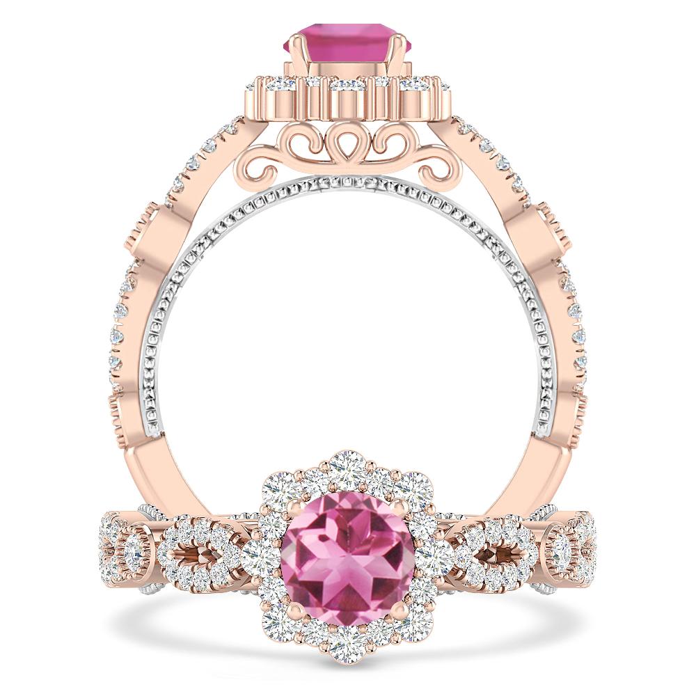 Rose Gold - Pink Tourmaline