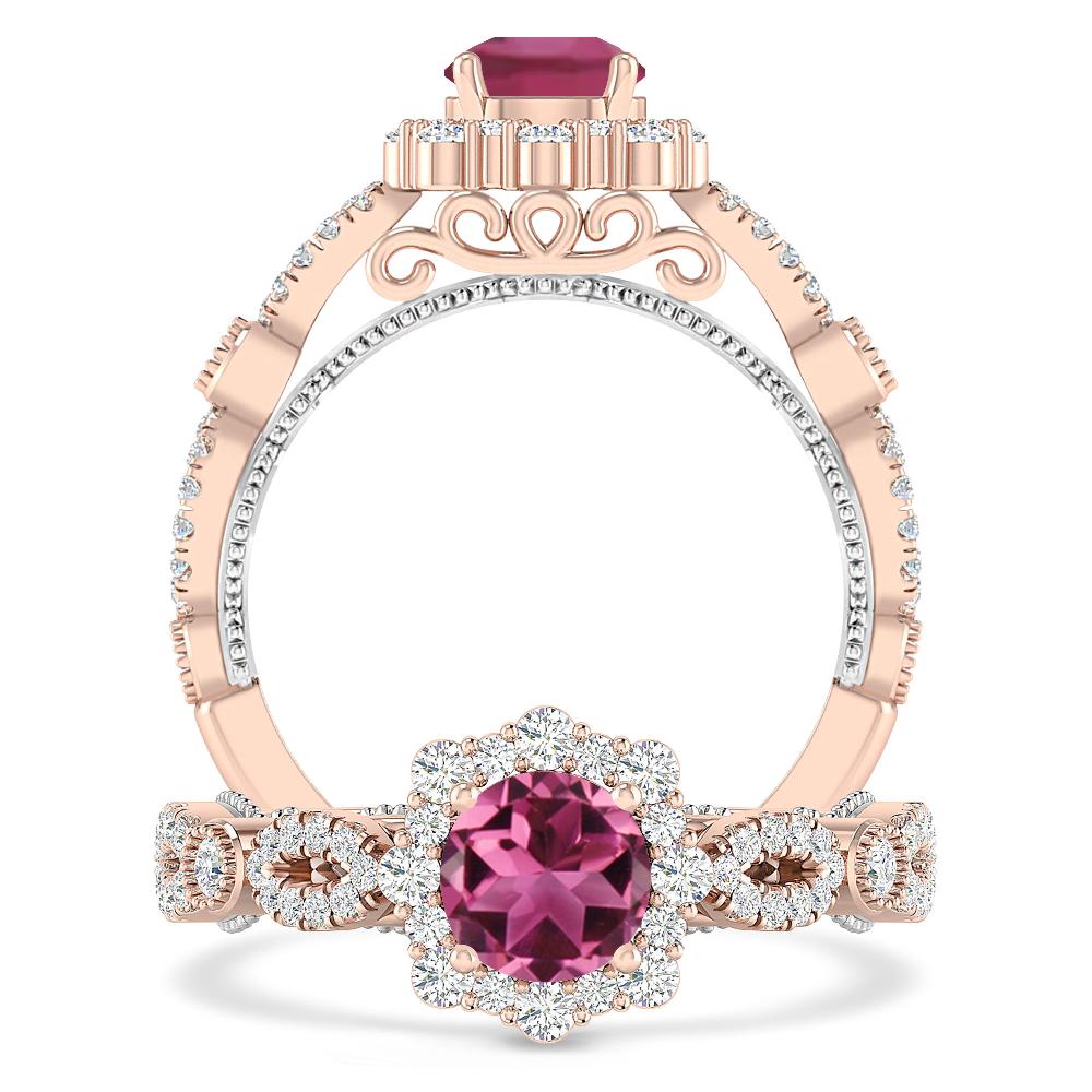Rose Gold - Pink Tourmaline