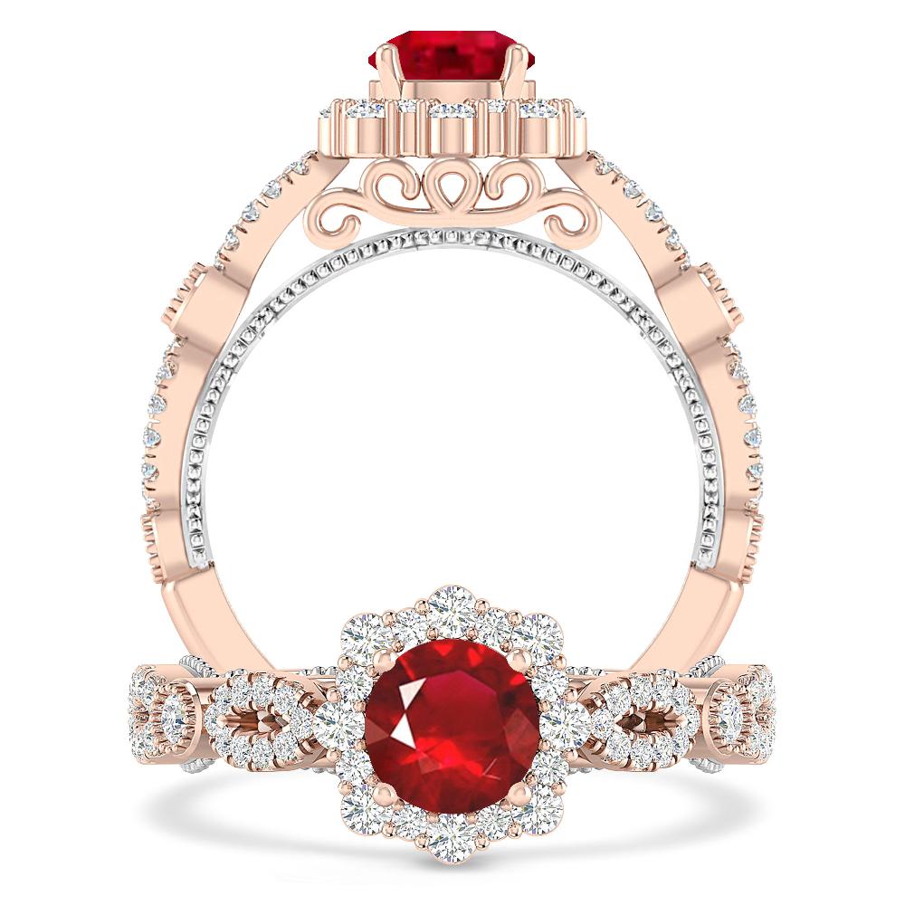 Rose Gold - Ruby