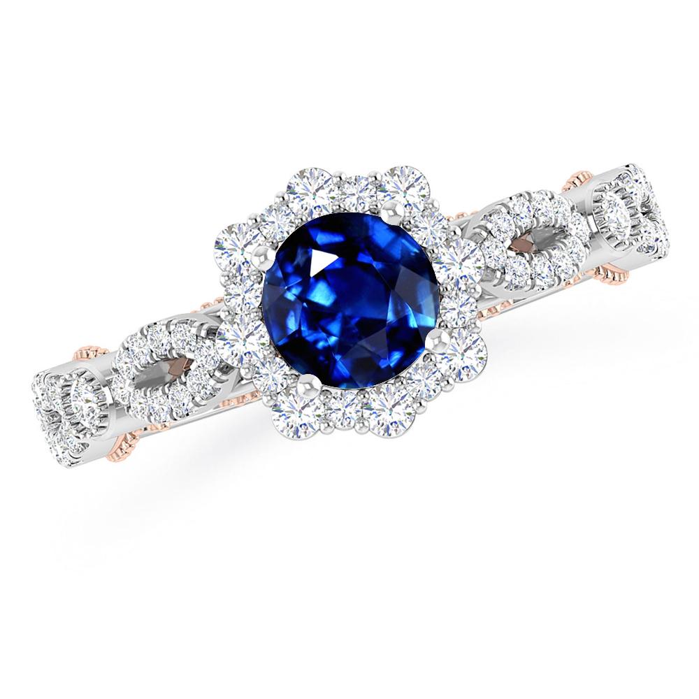 White Gold - Sapphire