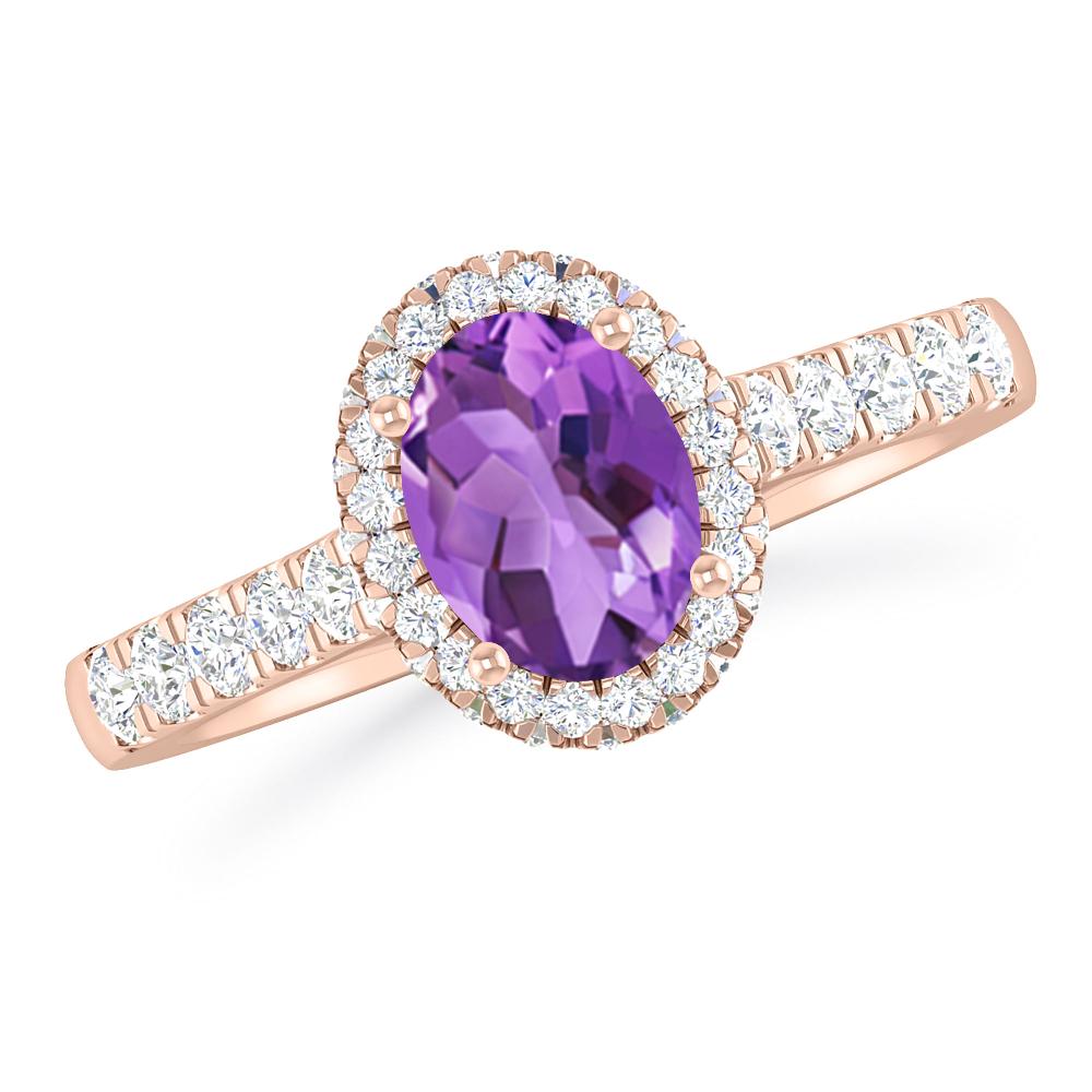 Rose Gold - Amethyst