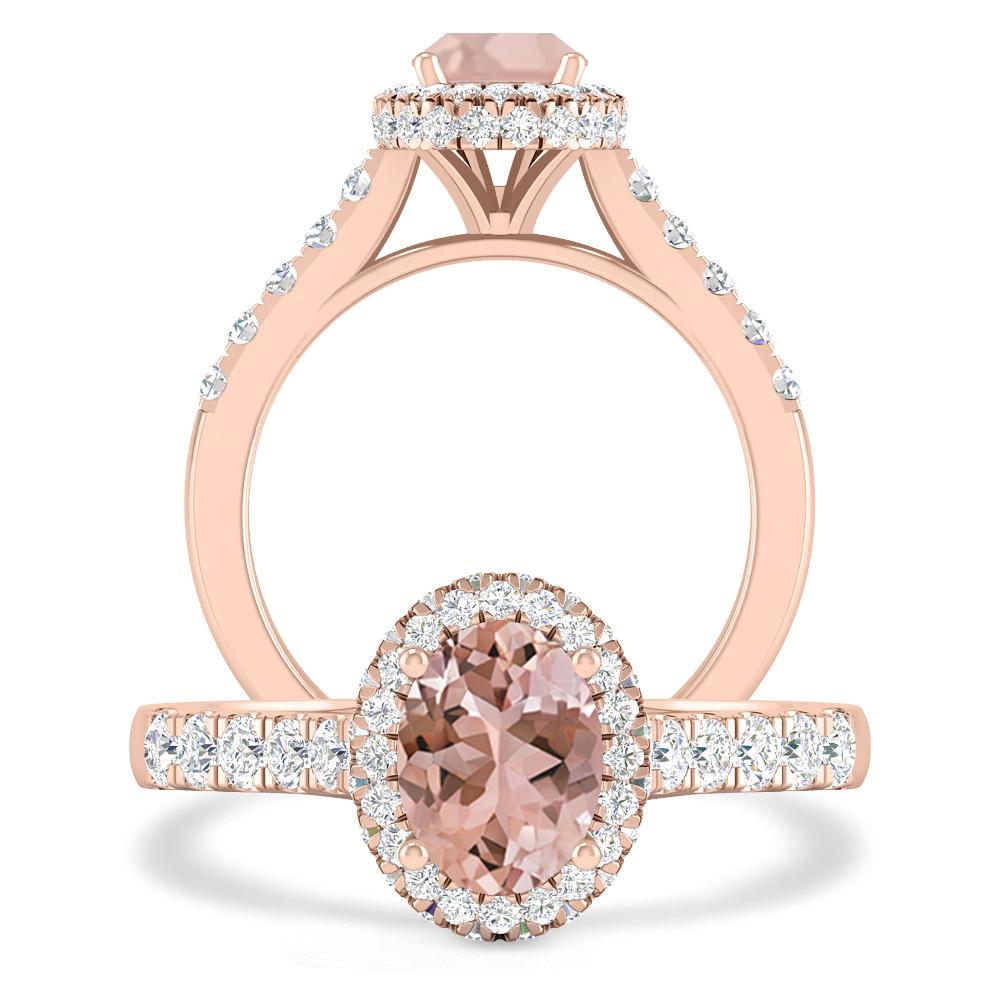 Rose Gold - Morganite