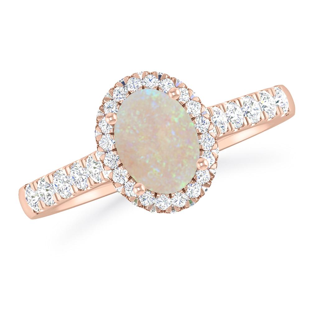 Rose Gold - Opal