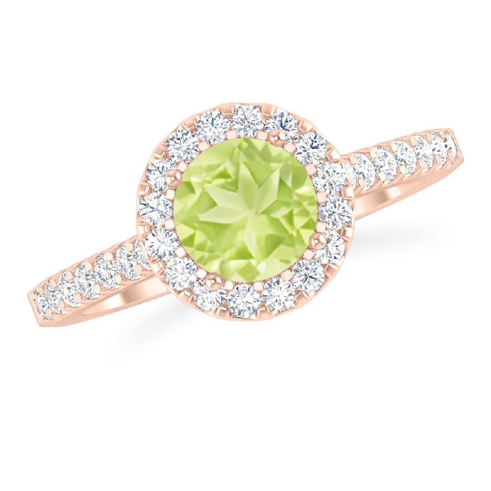 Rose Gold - Peridot