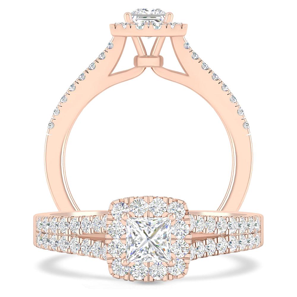 Rose Gold - Diamond