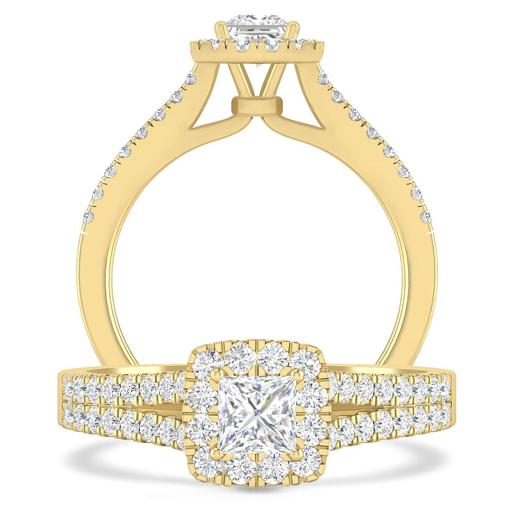 Yellow Gold - Diamond