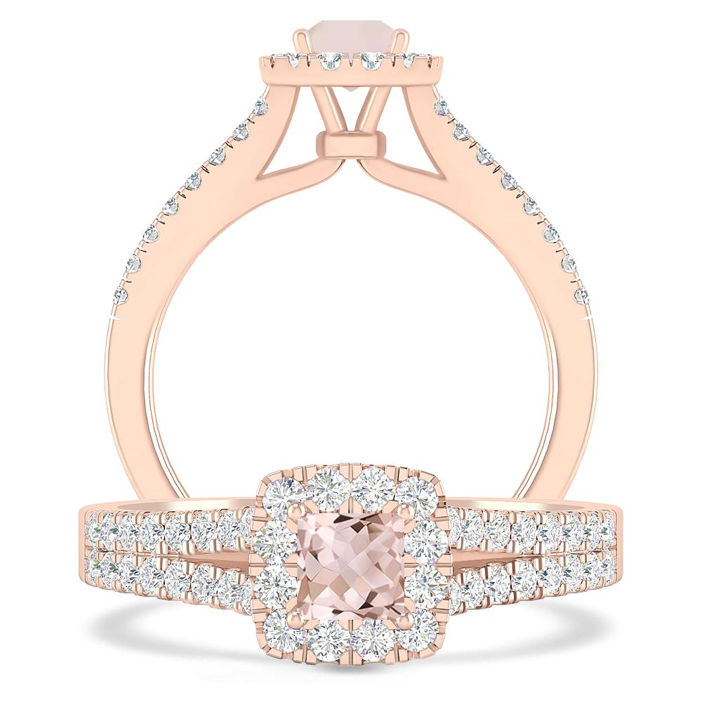 Rose Gold - Morganite