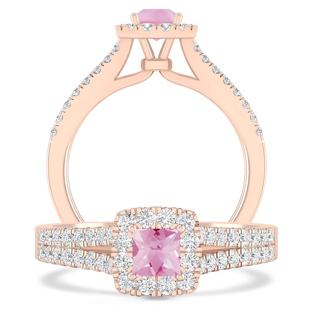 Rose Gold - Pink Tourmaline