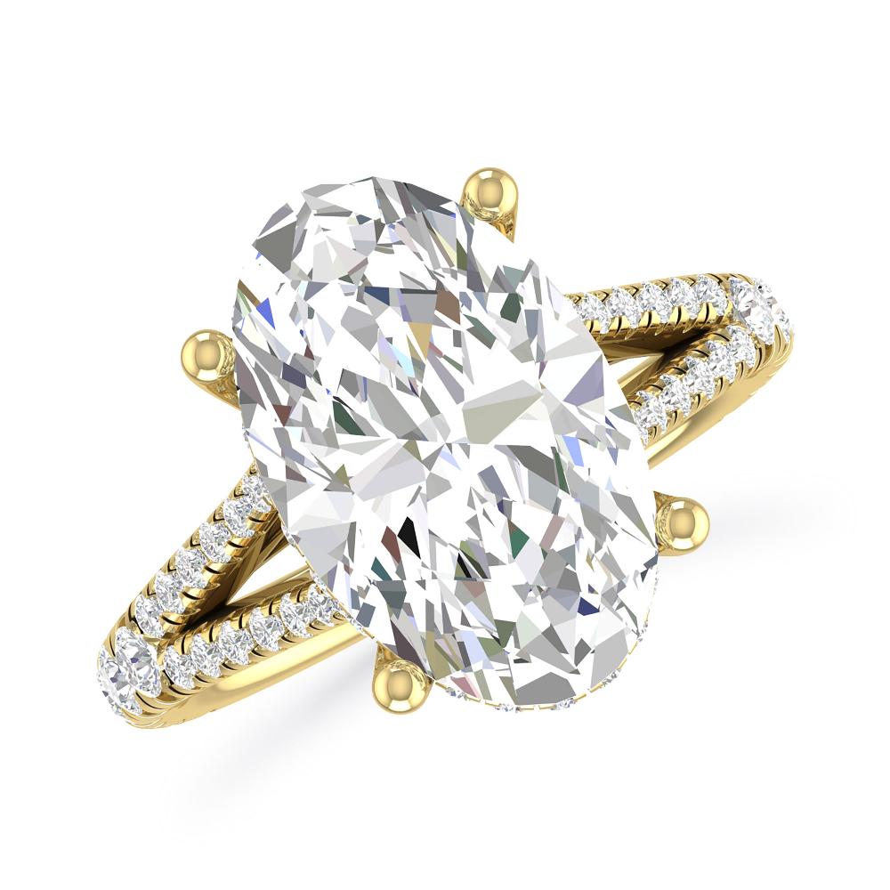 Yellow Gold - Oval