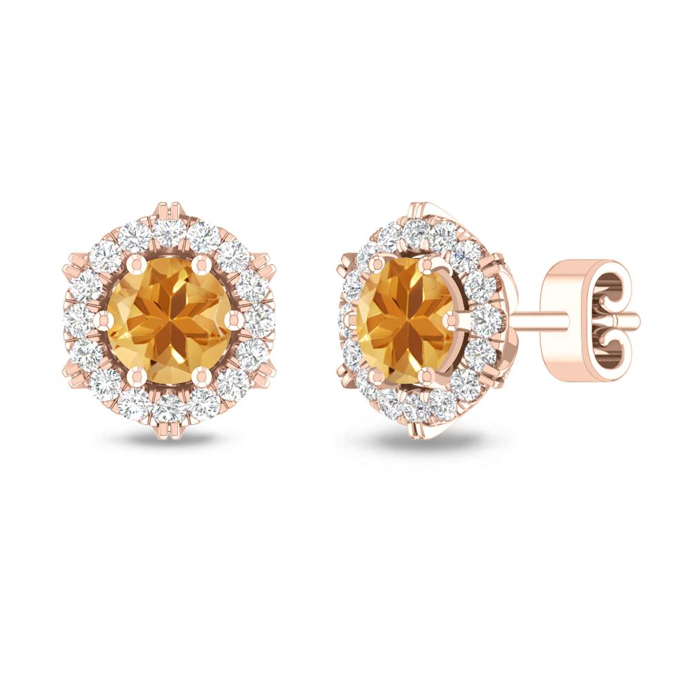 Rose Gold - Citrine