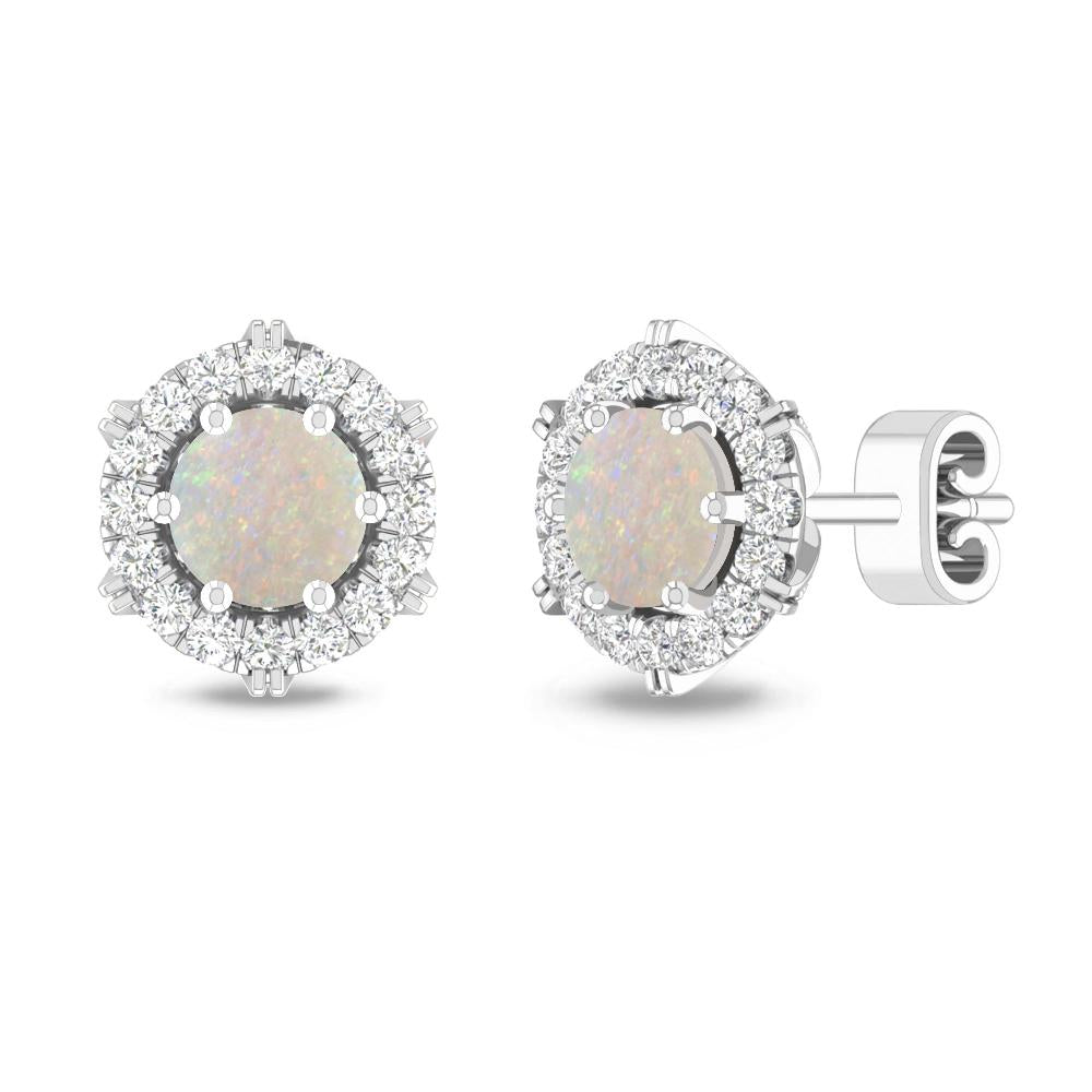 White Gold - Opal