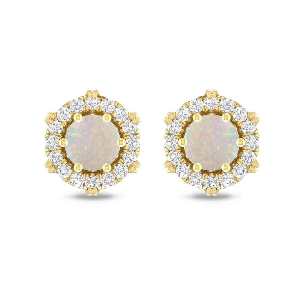 Yellow Gold - Opal