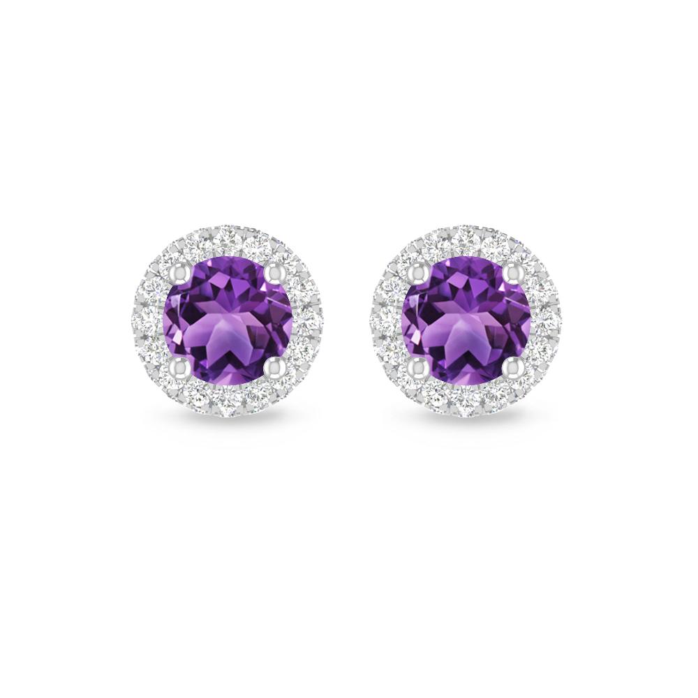 White Gold - Amethyst