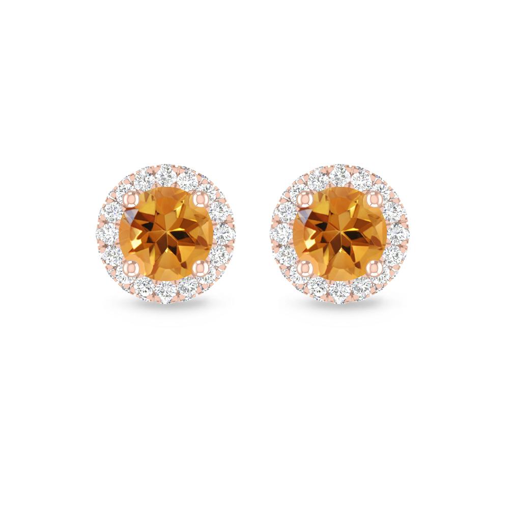 Rose Gold - Citrine