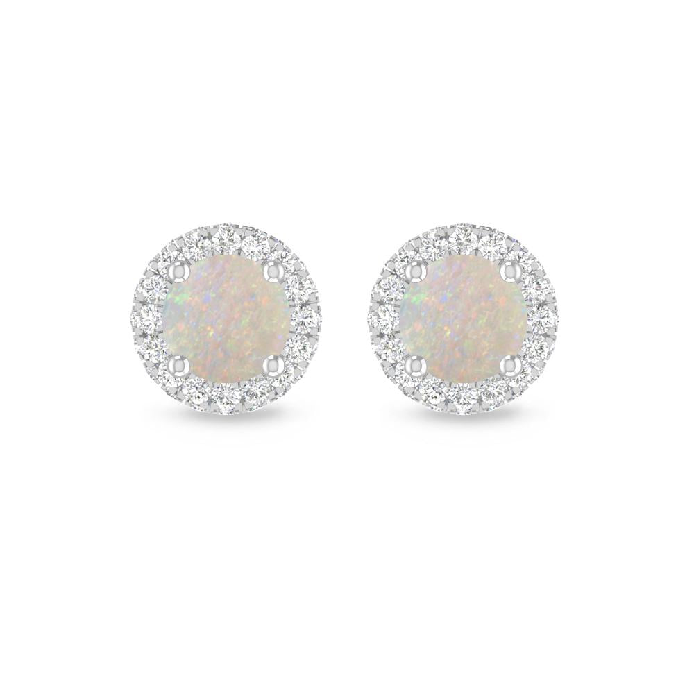 White Gold - Opal