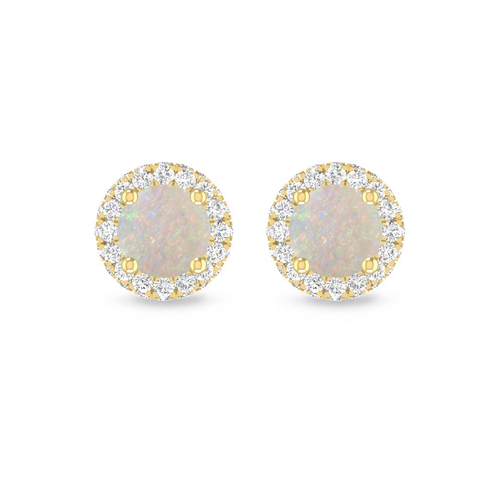 Yellow Gold - Opal