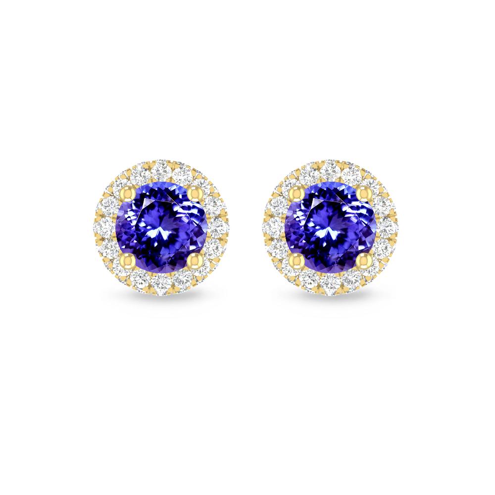Yellow Gold - Tanzanite