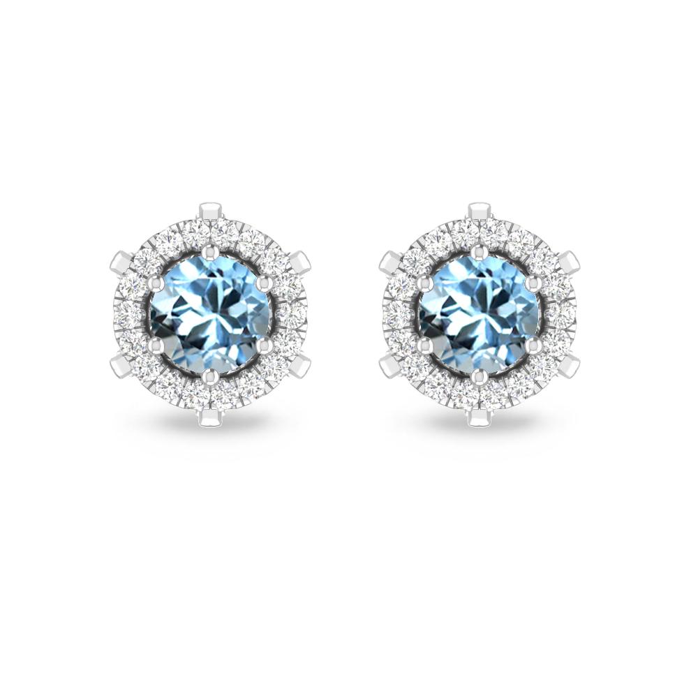 White Gold - Aquamarine