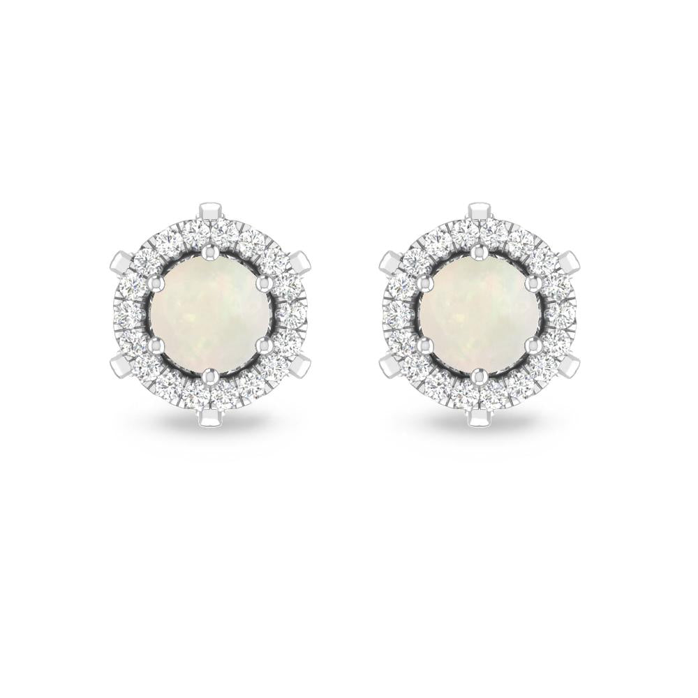 White Gold - Opal