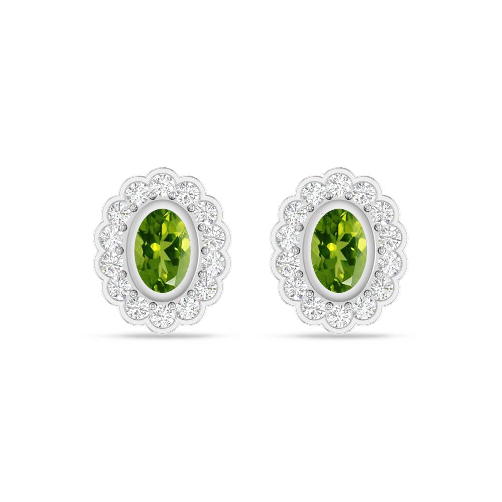 White Gold - Peridot