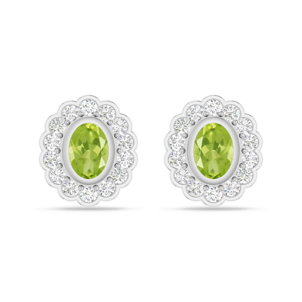White Gold - Peridot