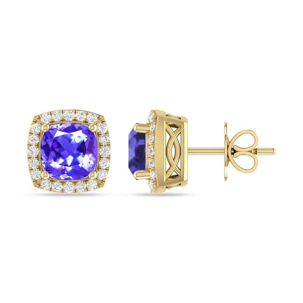 Yellow Gold - Tanzanite
