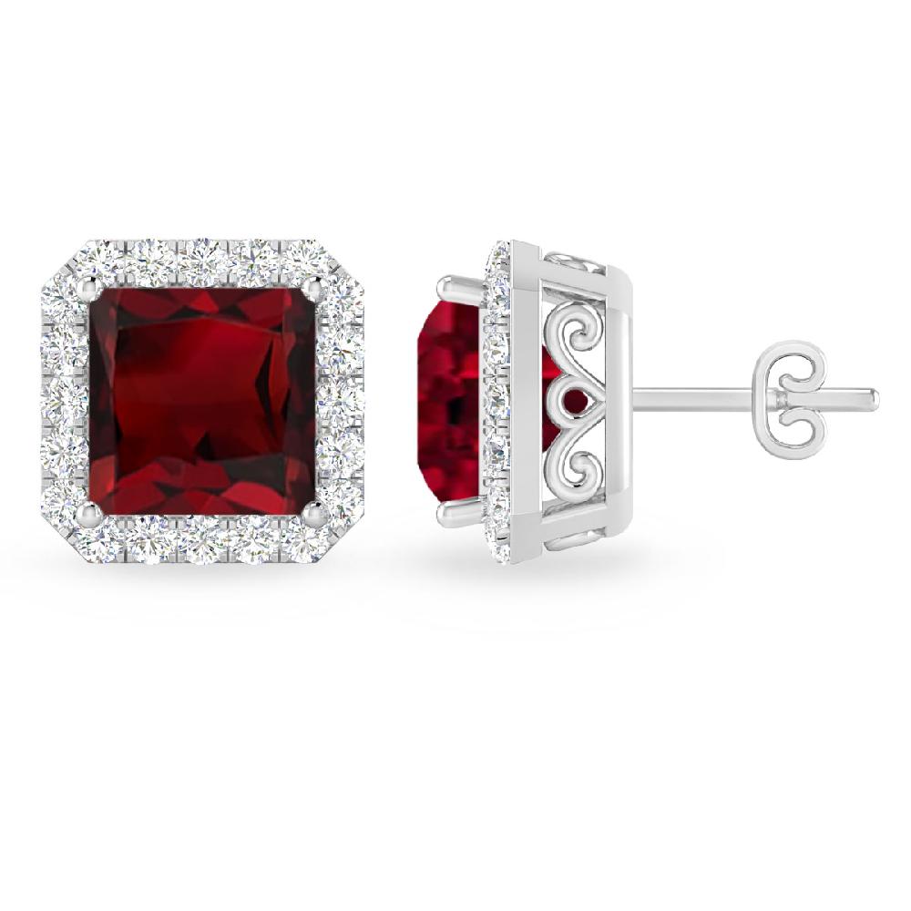 White Gold - Garnet