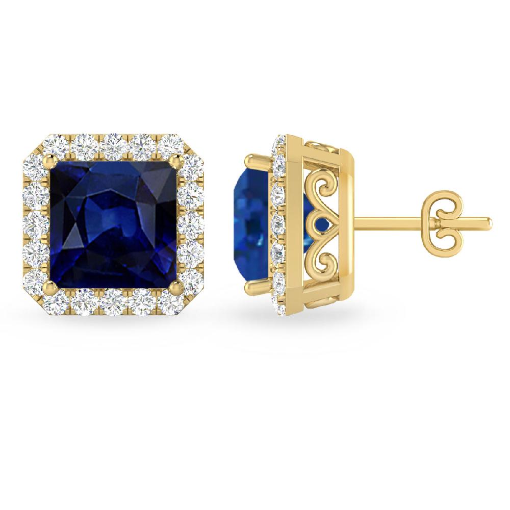 Yellow Gold - Sapphire