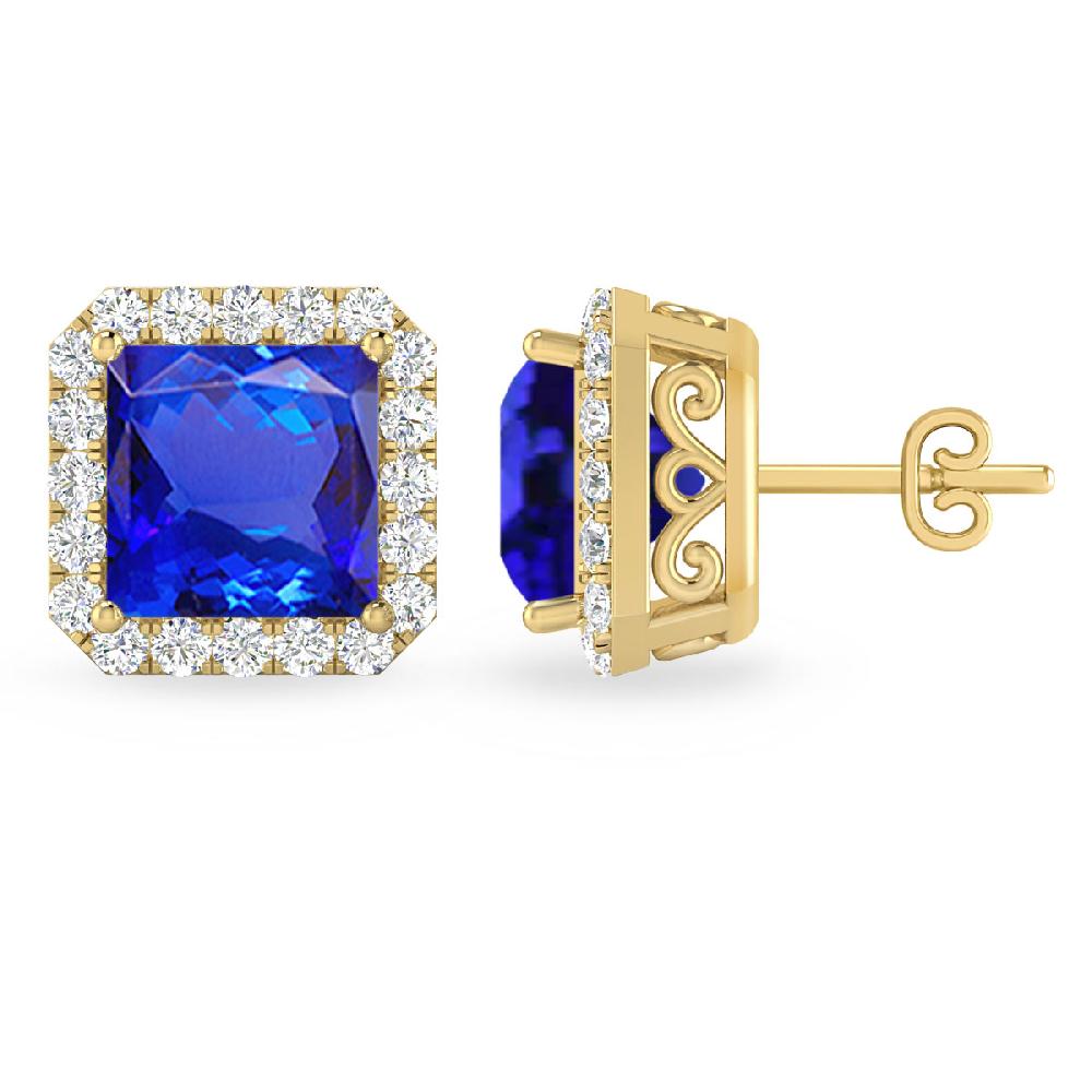 Yellow Gold - Tanzanite