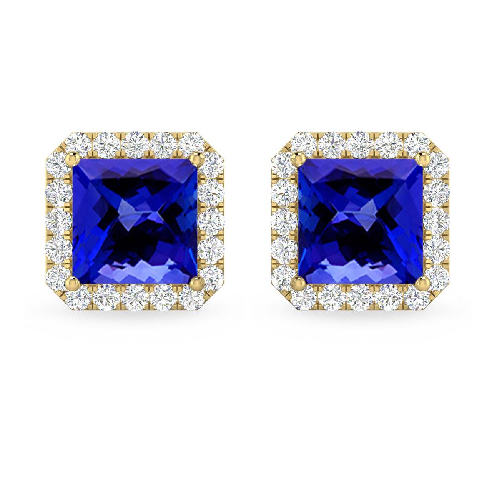 Yellow Gold - Tanzanite