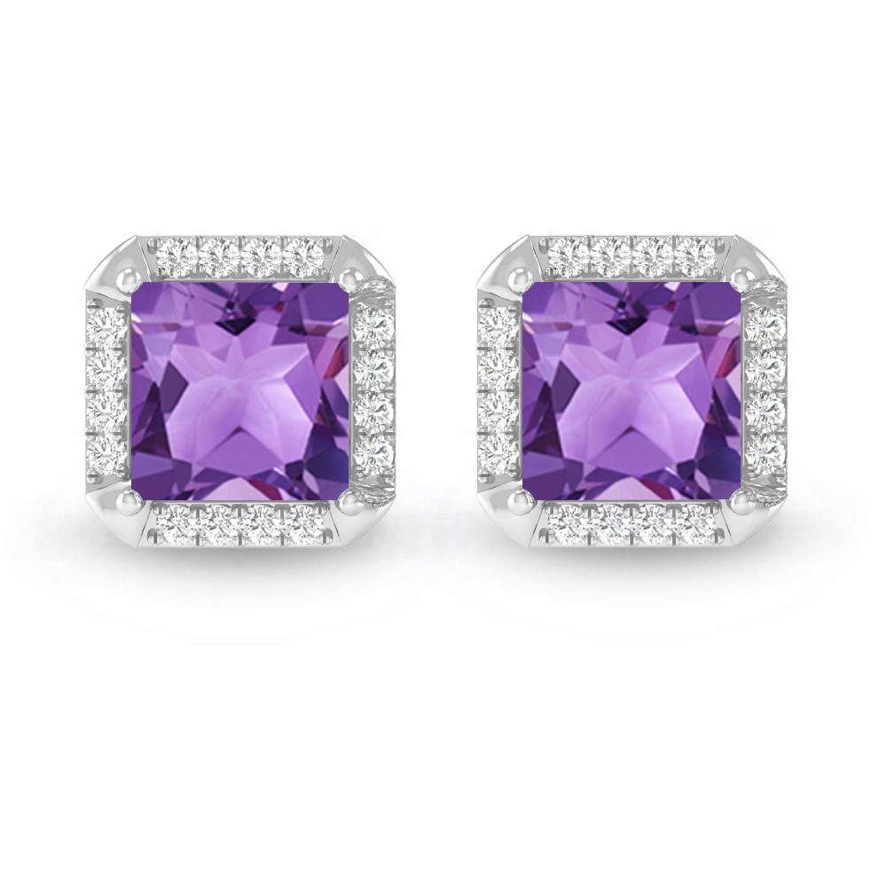 White Gold - Amethyst