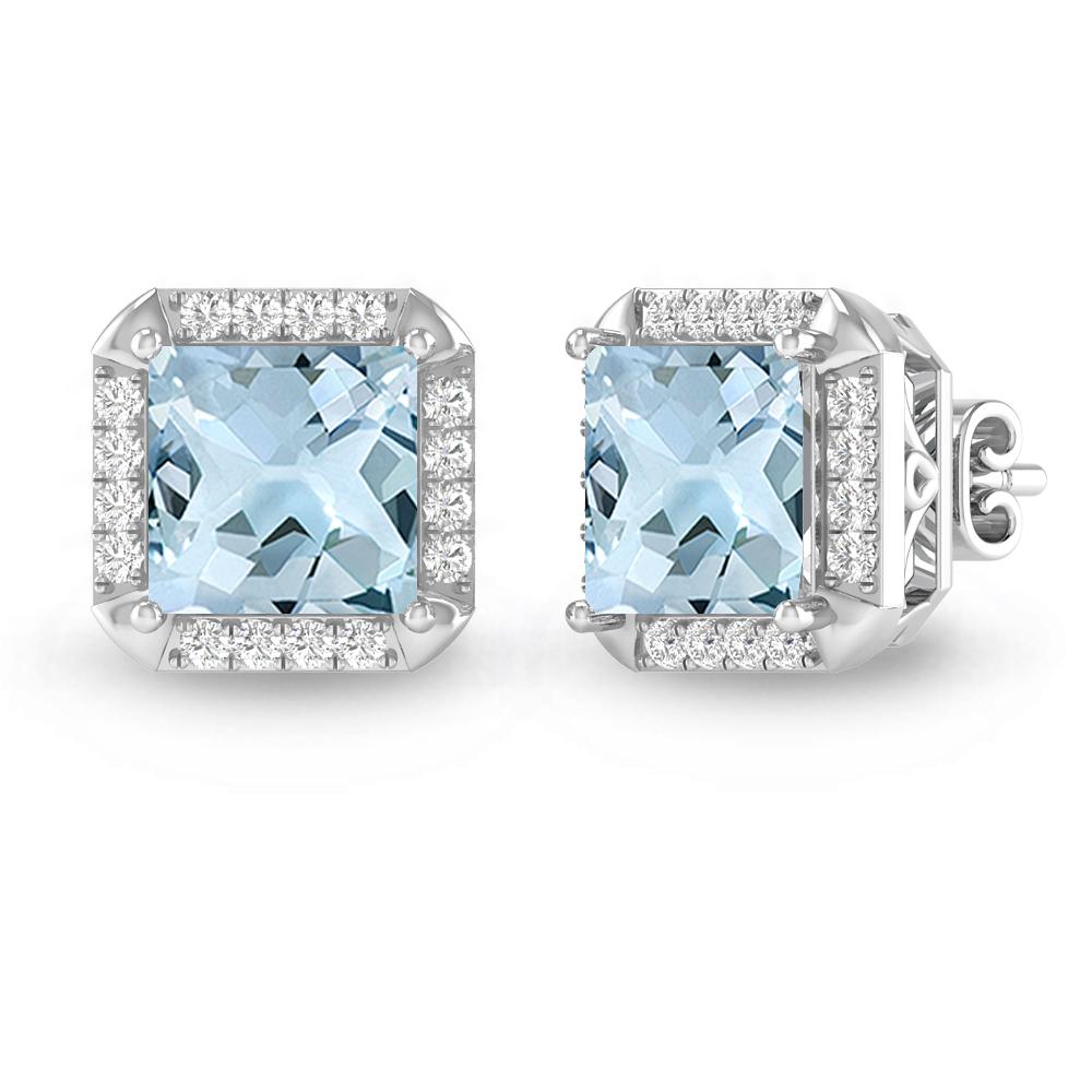 White Gold - Aquamarine