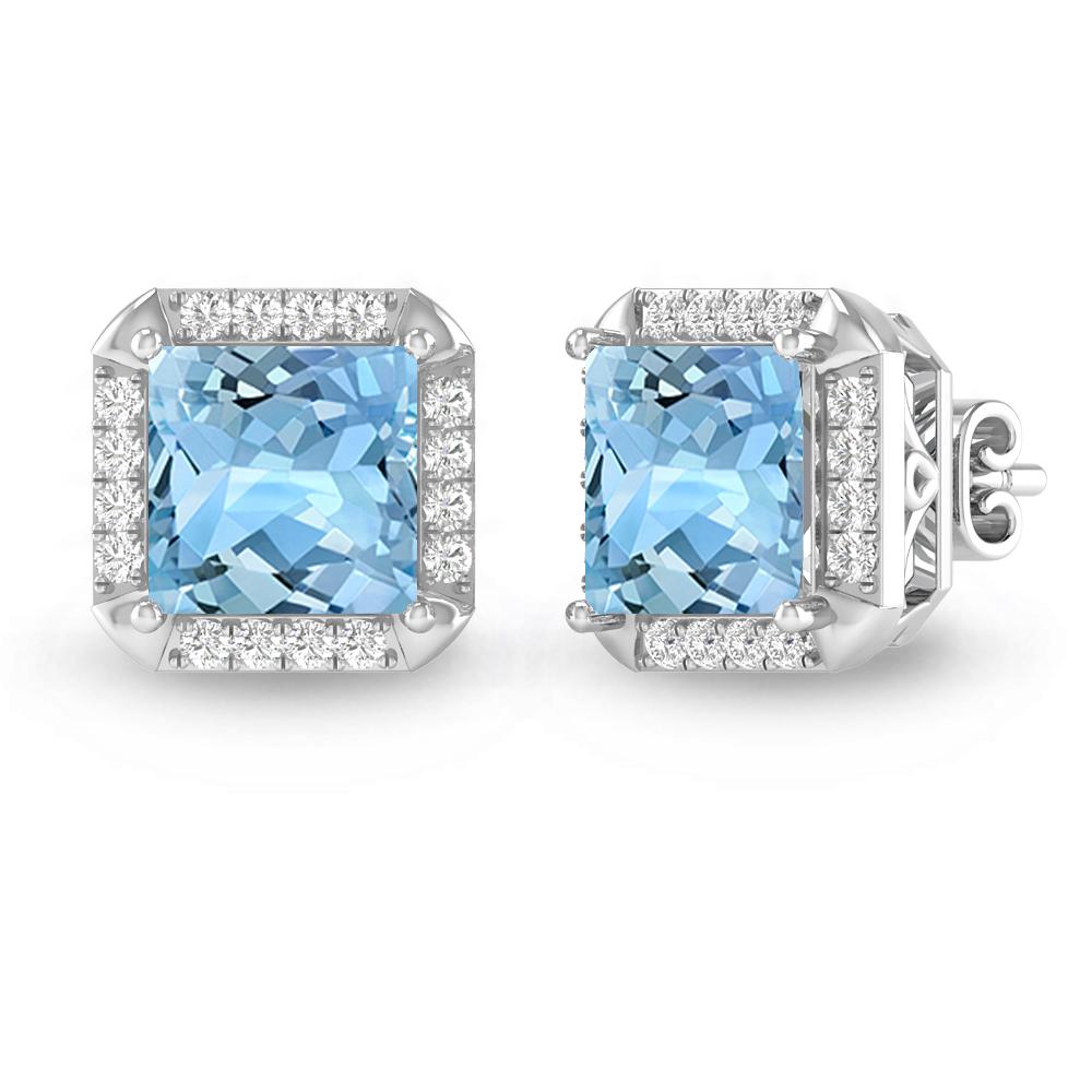 White Gold - Aquamarine