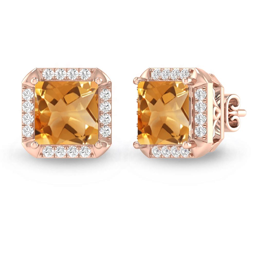 Rose Gold - Citrine