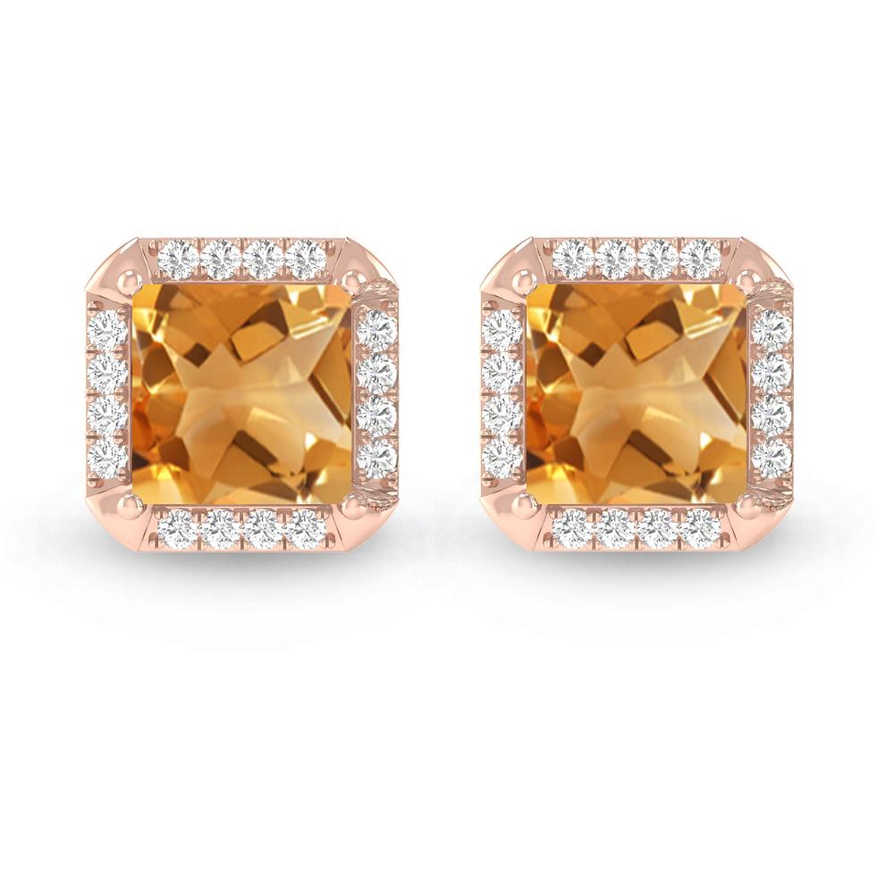 Rose Gold - Citrine