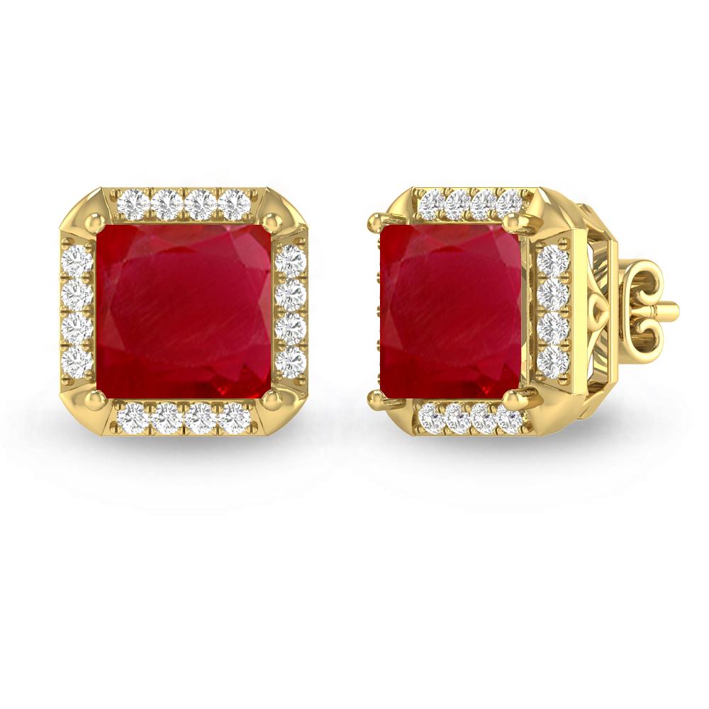 Yellow Gold - Ruby