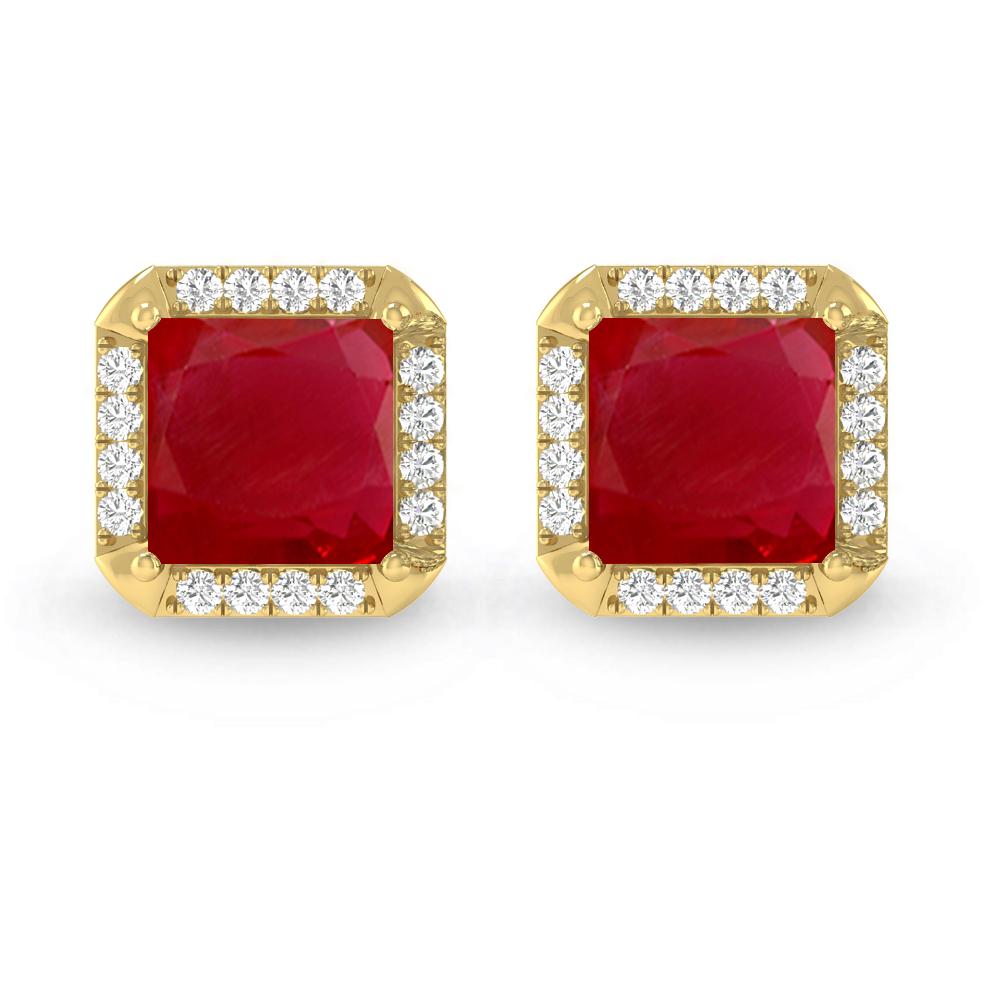 Yellow Gold - Ruby