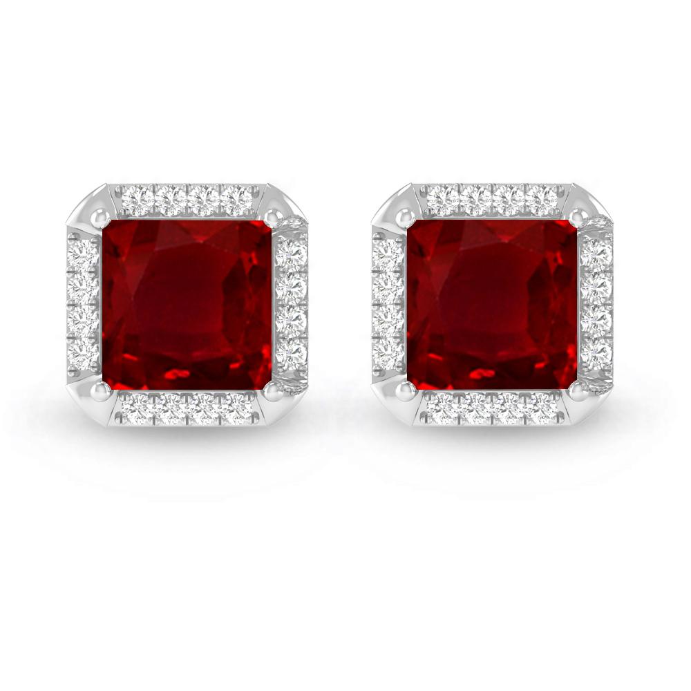 White Gold - Ruby