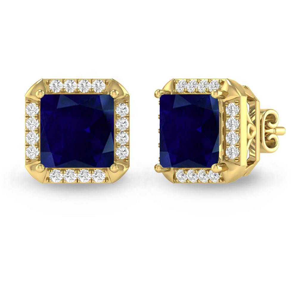 Yellow Gold - Sapphire