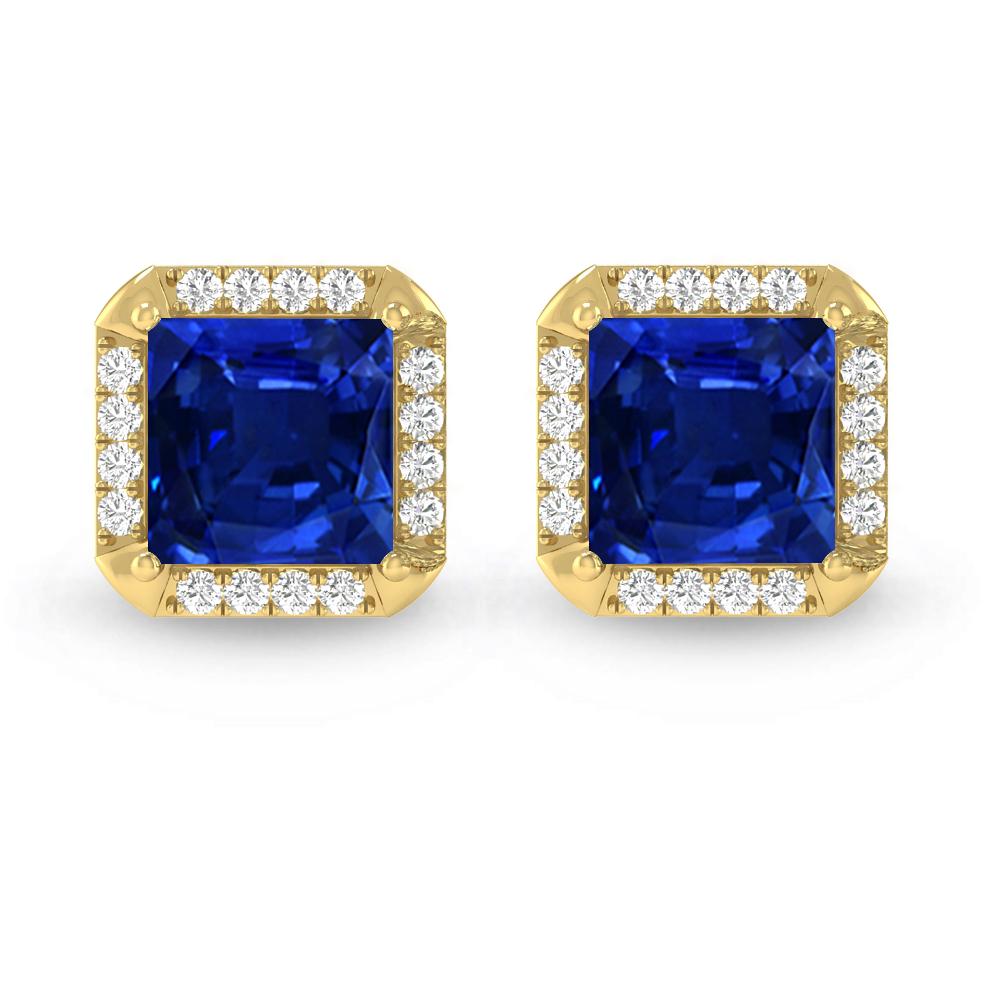 Yellow Gold - Sapphire