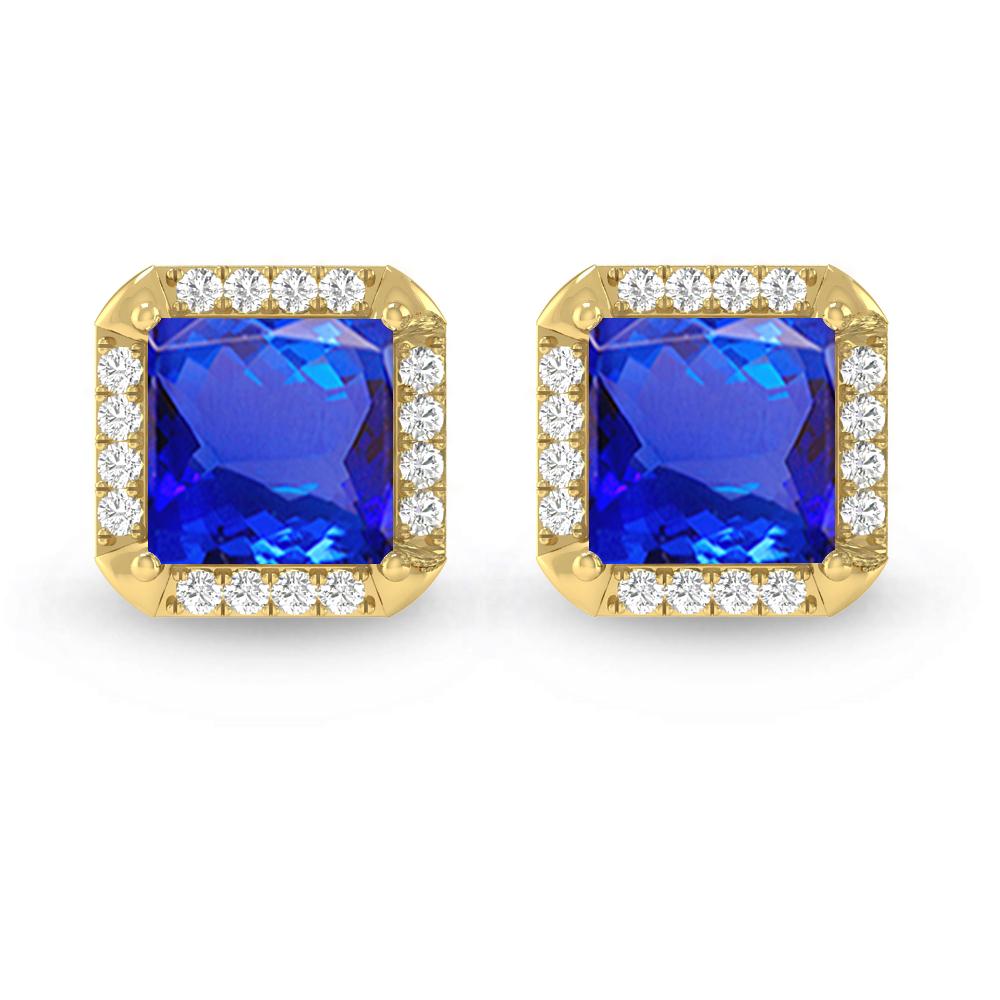 Yellow Gold - Tanzanite