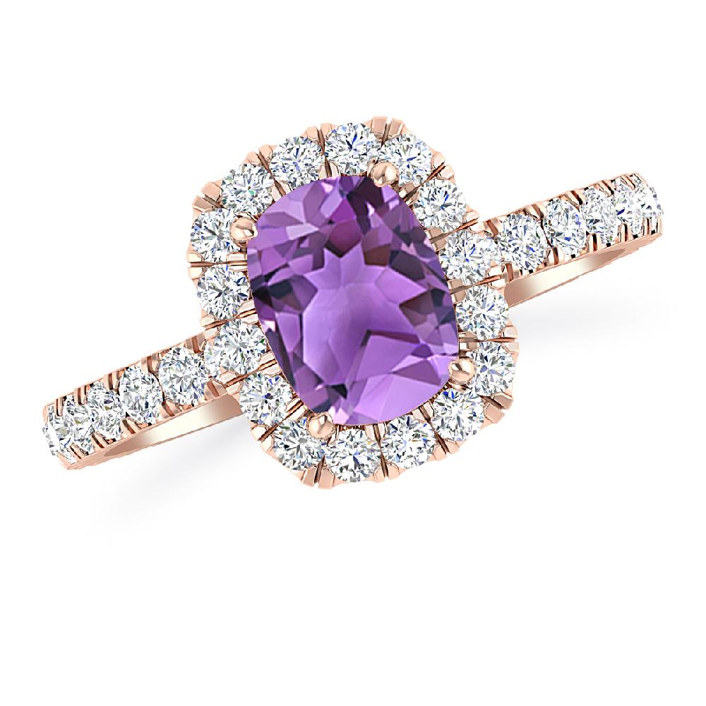 Rose Gold - Amethyst