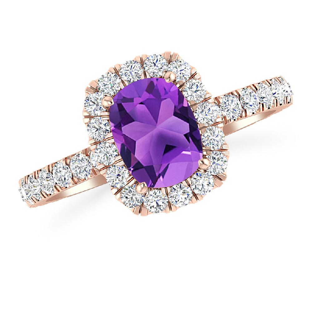 Rose Gold - Amethyst