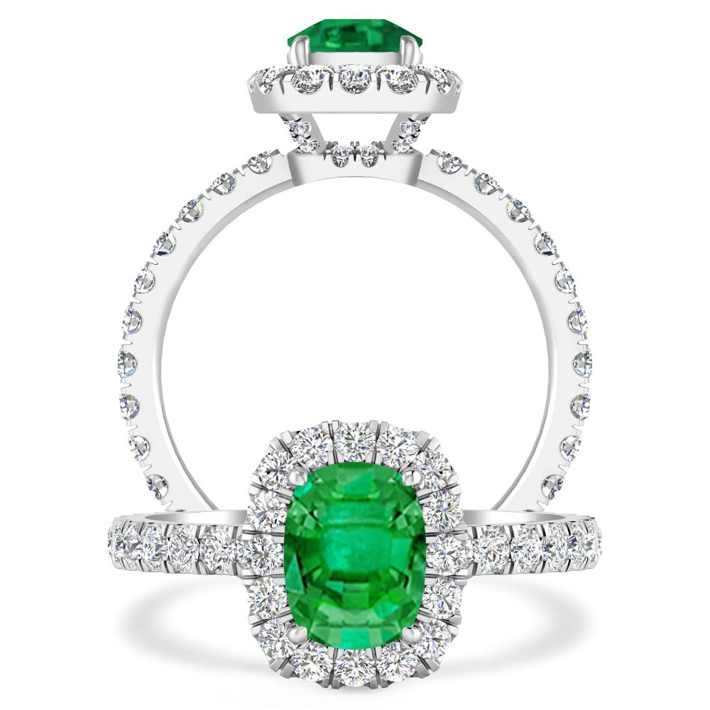 White Gold - Emerald