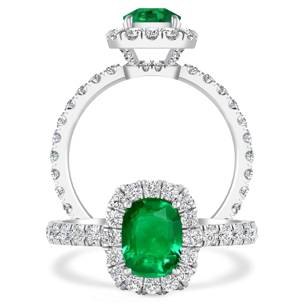 White Gold - Emerald
