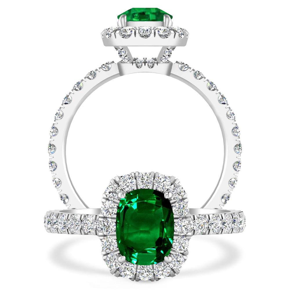 White Gold - Emerald