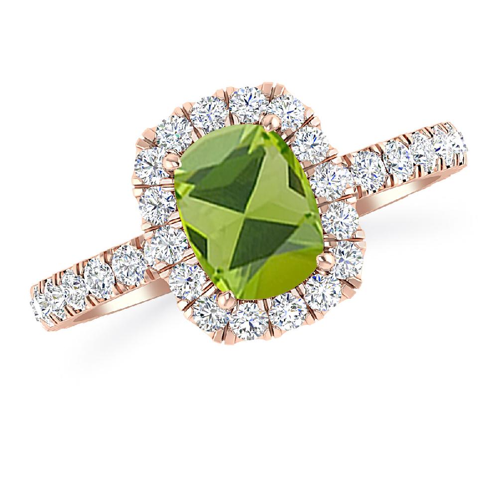 Rose Gold - Peridot