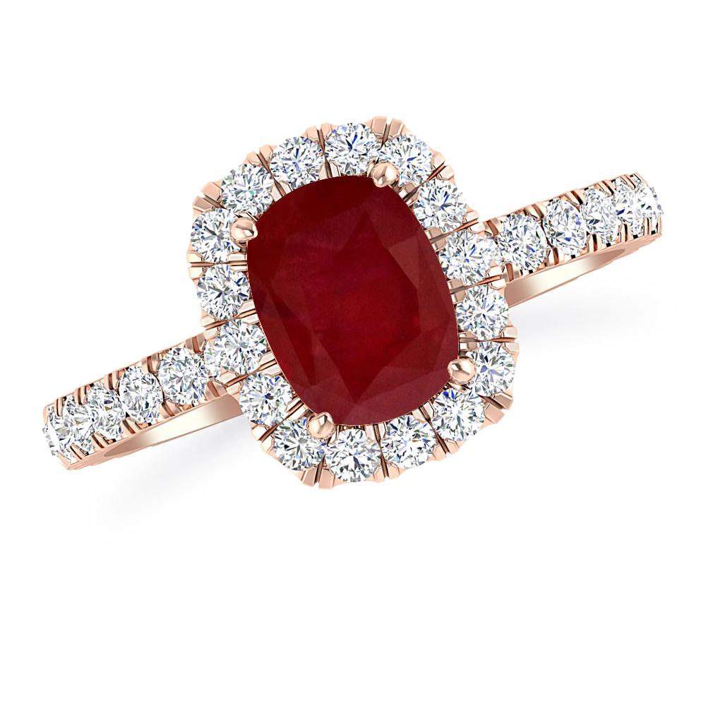 Rose Gold - Ruby