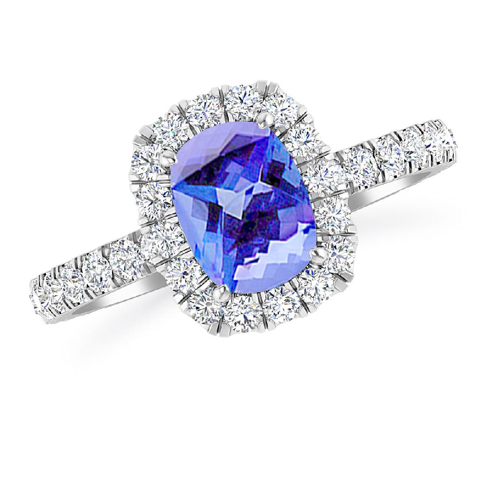 White Gold - Tanzanite