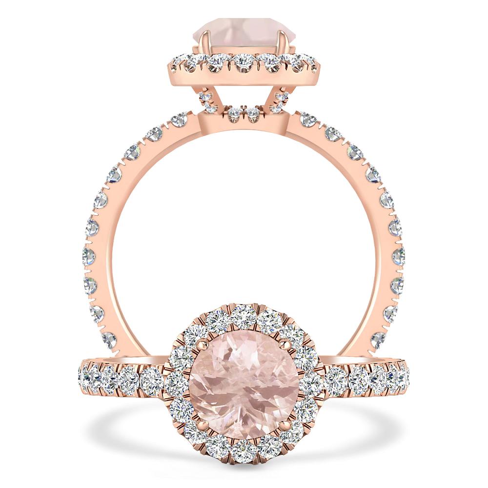 Rose Gold - Morganite